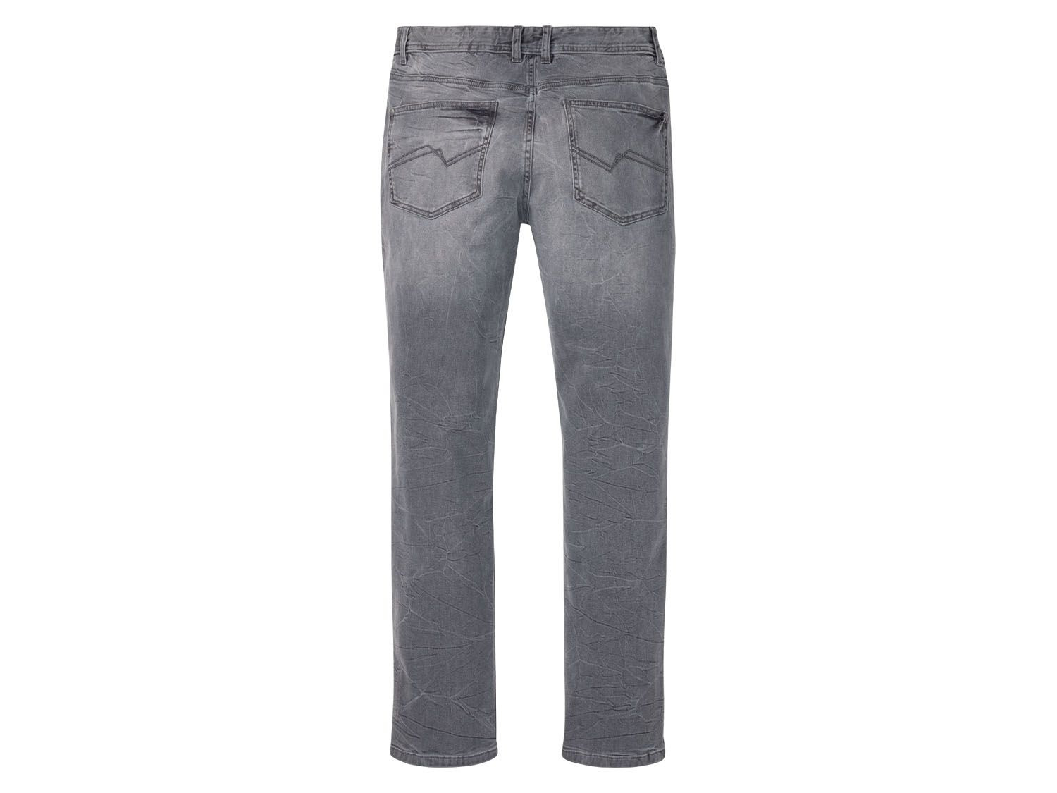 LIVERGY® Jean hommes slim fit en un mélange de coton