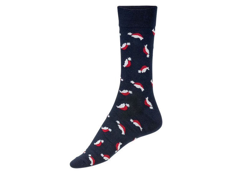 Aller en mode plein écran LIVERGY® Chaussettes pour hommes, set de 5 paires, coton, polyamide et élasthanne - Photo 5