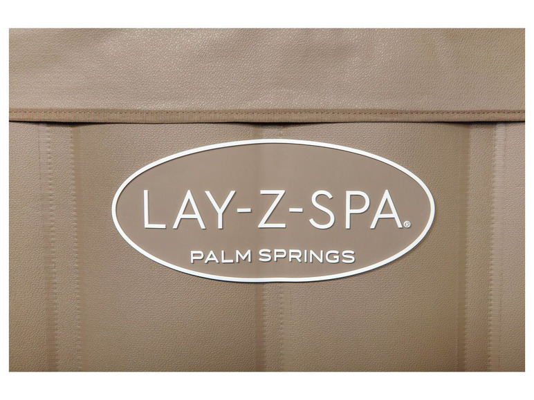 Ga naar volledige schermweergave: Bestway Opblaasbare whirlpool Lay-z-spa Palm Springs, voor 6 personen, Ø 196 x 71 cm - afbeelding 12