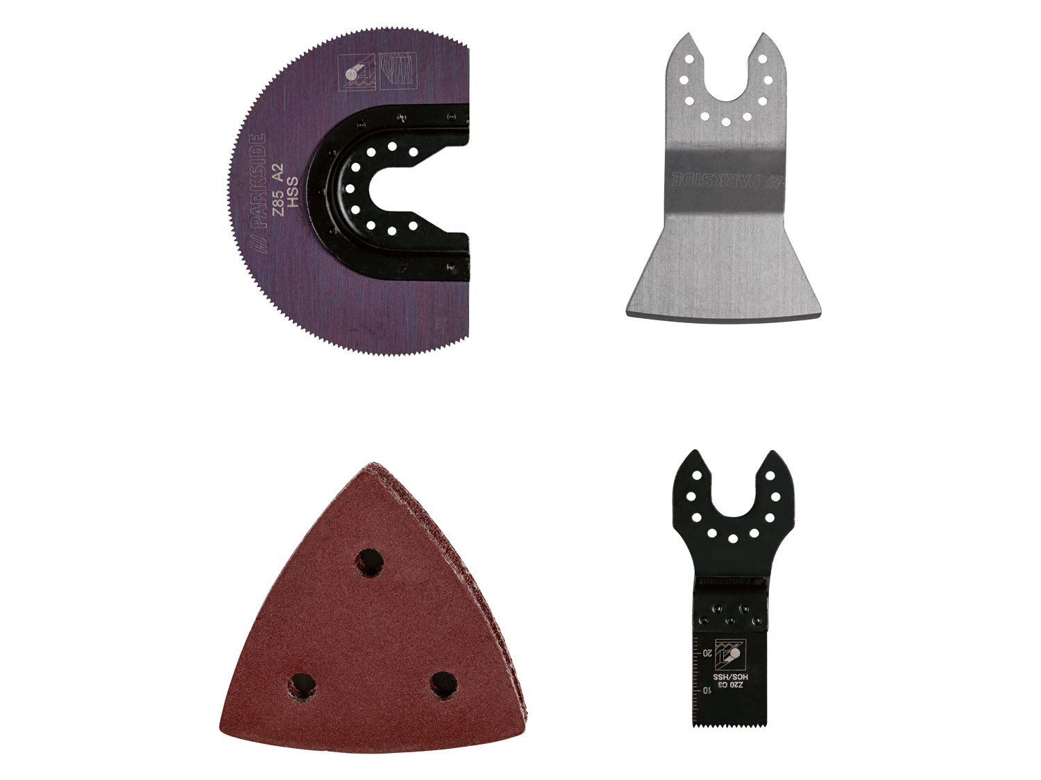 PARKSIDE® Toebehoren voor multitool Lidl.be