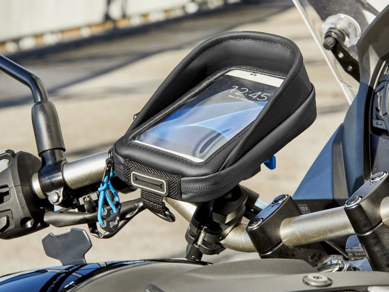 Aller en mode plein écran CRIVIT Sacoche de moto pour smartphone ou GPS - Photo 7