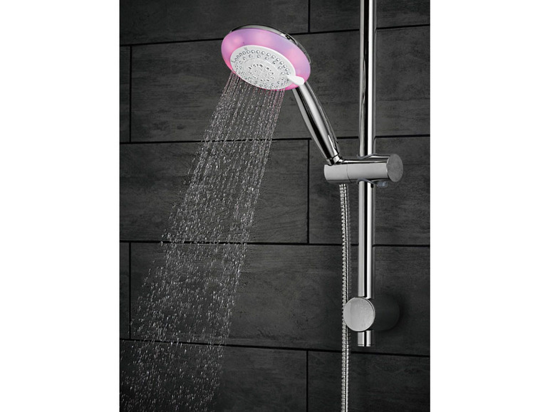 Aller en mode plein écran miomare Pommeau de douche à LED - Photo 5