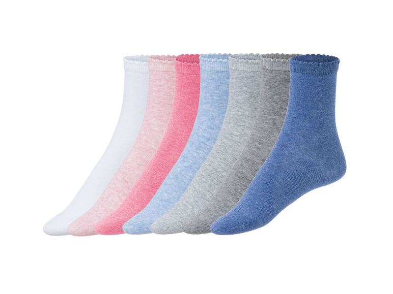 Ga naar volledige schermweergave: esmara® Sokken voor dames, set van 7 paar, katoen, polyamide en elastaan - afbeelding 2