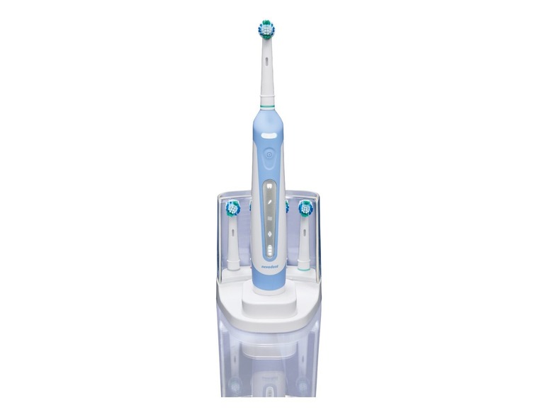 Ga naar volledige schermweergave: nevadent Elektrische tandenborstel, 4 snelheden, 6 opzetborstels, 2-minutentimer - afbeelding 4