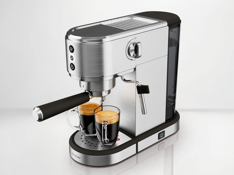 Ga naar volledige schermweergave: SILVERCREST® Espressomachine Slim, 1350 W - afbeelding 9