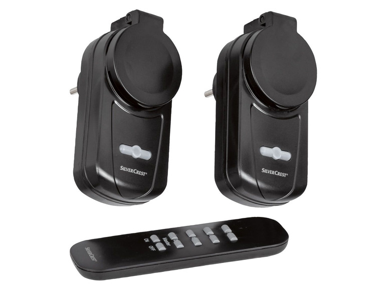 Aller en mode plein écran SILVERCREST® Prises avec télécommande, 3 ou 5 pièces - Photo 3