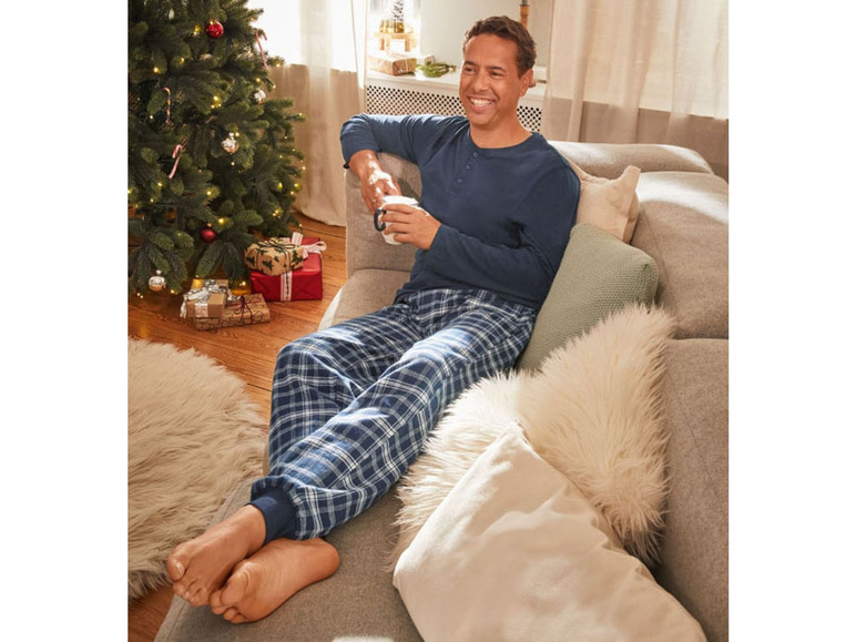 Ga naar volledige schermweergave: LIVERGY® Zachte pyjama van een katoenmix - afbeelding 19