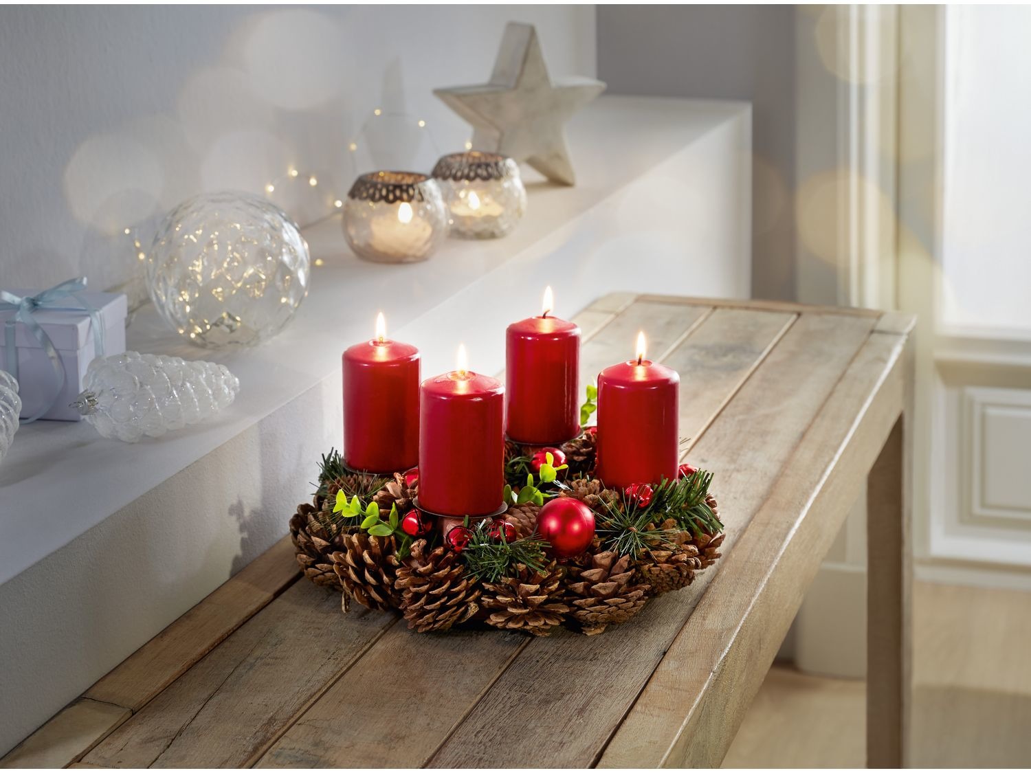 marketing oorlog betreuren Melinera Adventskrans online kopen op Lidl.be