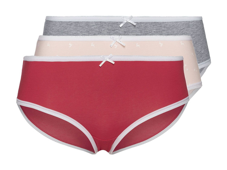 Ga naar volledige schermweergave: ESMARA® Lingerie Set van 3 slips of hipsters voor dames - afbeelding 2