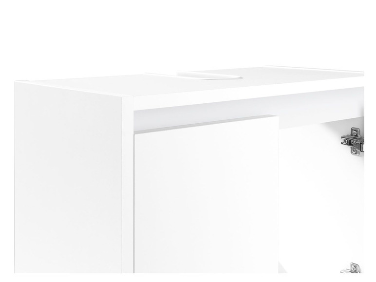 Aller en mode plein écran LIVARNO home Meuble sous-lavabo, 60 x 55 x 28 cm, découpe pour siphon - Photo 8