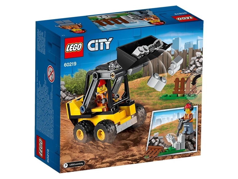 Aller en mode plein écran LEGO® City La chargeuse (60219) - Photo 2