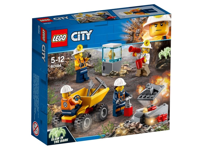 Ga naar volledige schermweergave: LEGO® City Mijnbouwteam (60184) - afbeelding 1