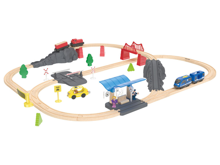 Ga naar volledige schermweergave: Playtive Houten spoorweg - afbeelding 2
