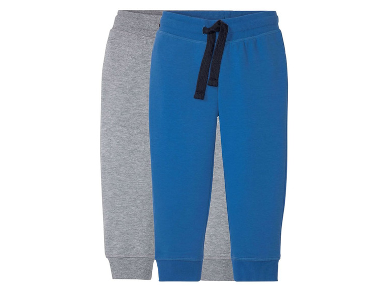 Aller en mode plein écran lupilu® Set de 2 joggings enfants en un mélange de coton - Photo 2