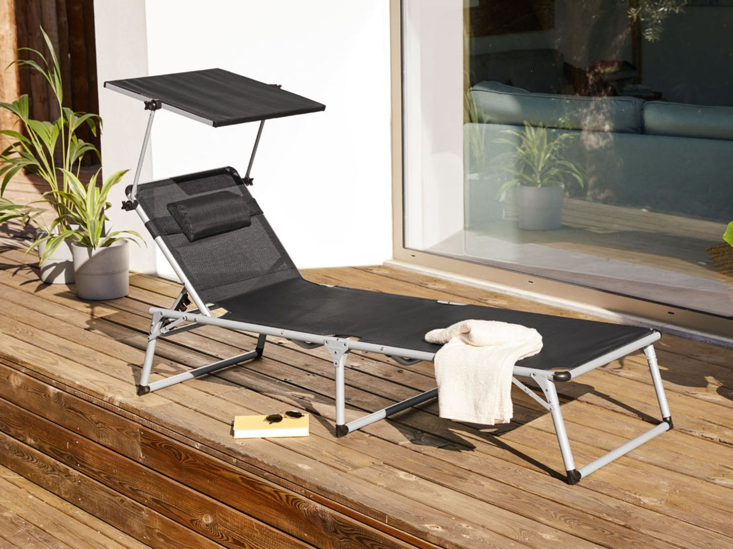 Lounge Chairs Florabest Aluminium Recliner Chair Aluminium Lidl