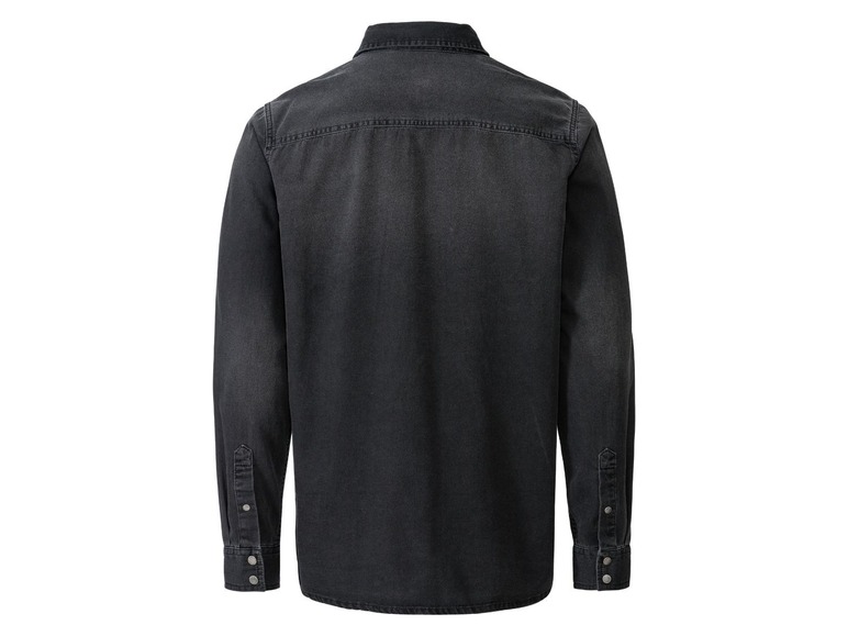 Ga naar volledige schermweergave: LIVERGY® Jeanshemd voor heren - afbeelding 8