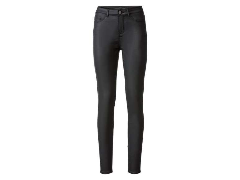 Ga naar volledige schermweergave: esmara® Super skinny jeans met hoge taille van een katoenmix - afbeelding 2