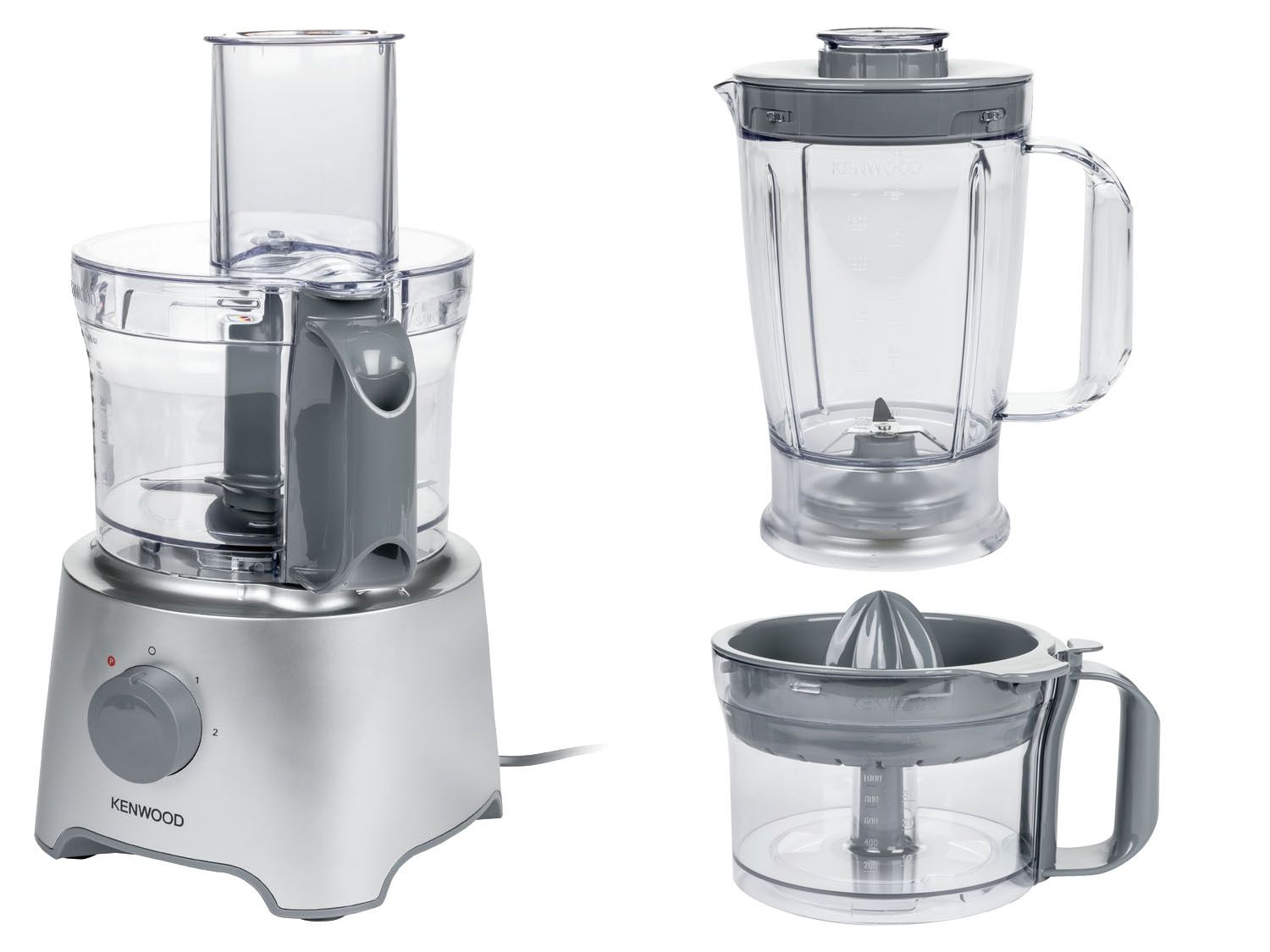 Foodprocessor MultiPro Compact FDP302SI 800 W mengko