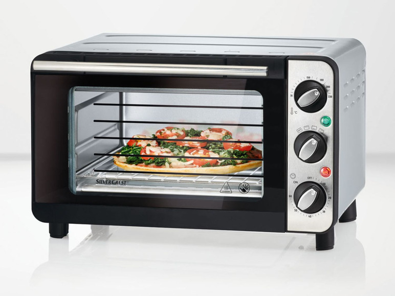 Ga naar volledige schermweergave: SILVERCREST® KITCHEN TOOLS Mini-oven, 1200 W, inhoud 14 L - afbeelding 6