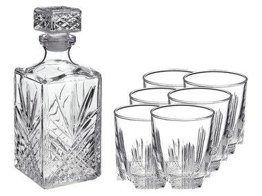 BORMIOLI ROCCO Whiskykaraf met 6 glazen