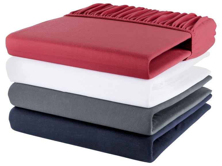 Ga naar volledige schermweergave: meradiso Jersey hoeslaken 90-100 x 200 - afbeelding 1
