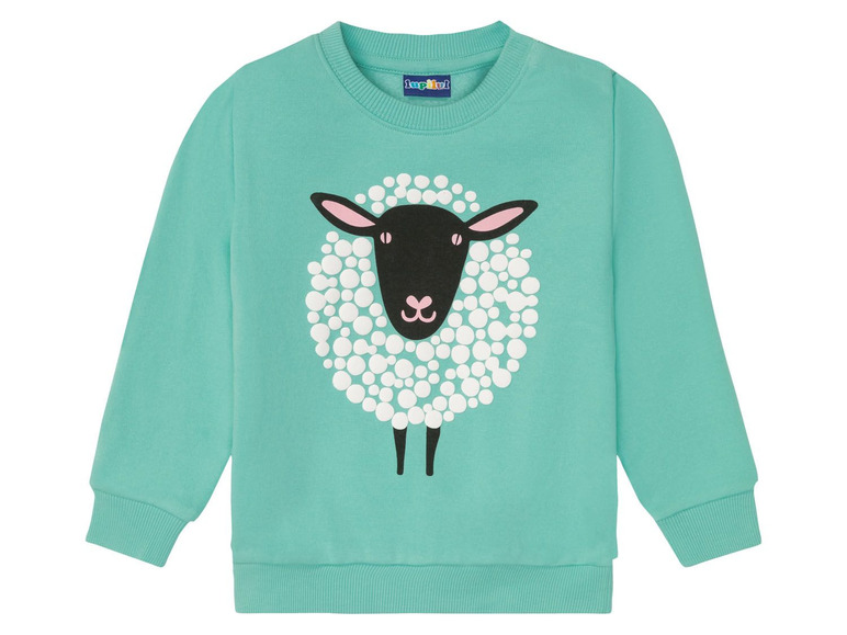 Ga naar volledige schermweergave: lupilu® Sweater met dierenprint van een katoenmix - afbeelding 19