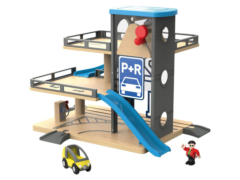 Ga naar volledige schermweergave: Playtive Uitbreidingsset voor houten spoorweg - afbeelding 8