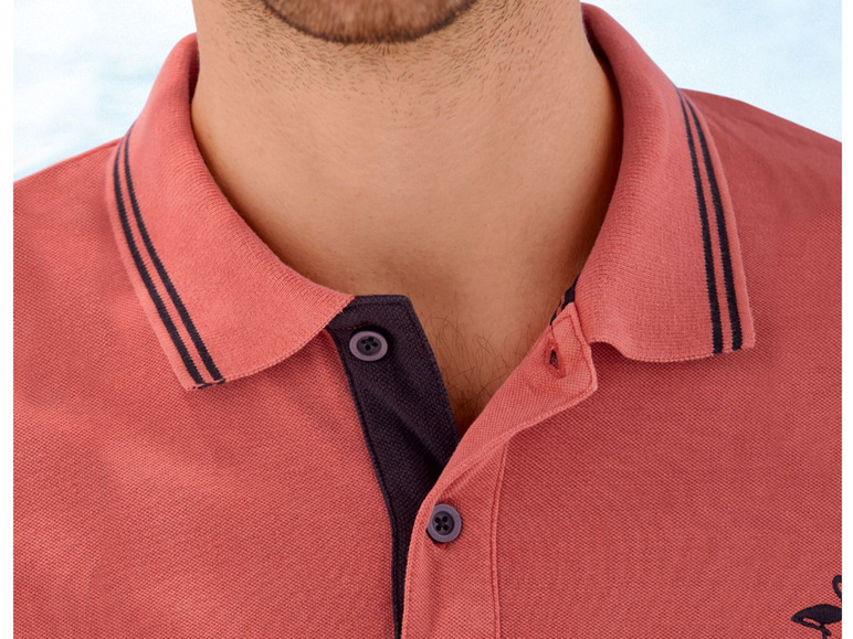 Aller en mode plein écran LIVERGY® Polo pour hommes, coton et polyester - Photo 6