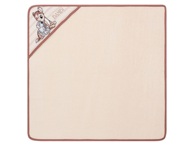 Ga naar volledige schermweergave: Handdoek voor baby's, 75 x 75 cm, met capuchon - afbeelding 10