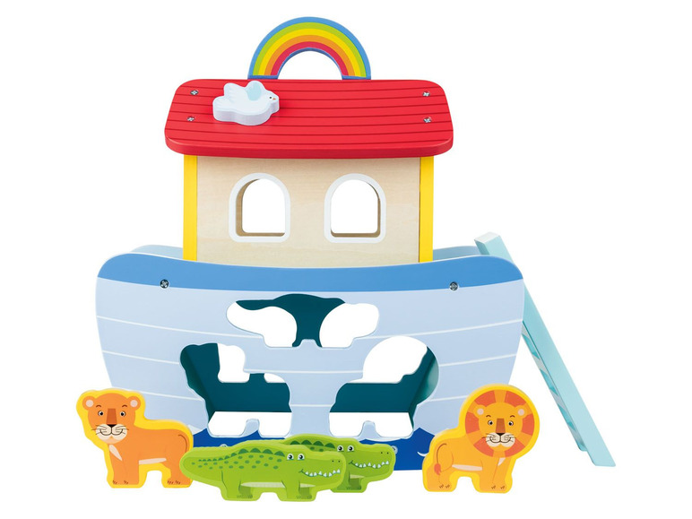 Ga naar volledige schermweergave: Playtive Houten Ark van Noah - afbeelding 3
