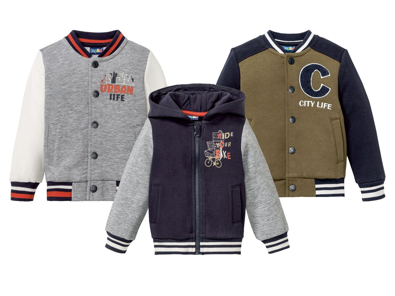 lupilu Veste style coll gien pour gar ons coton pol