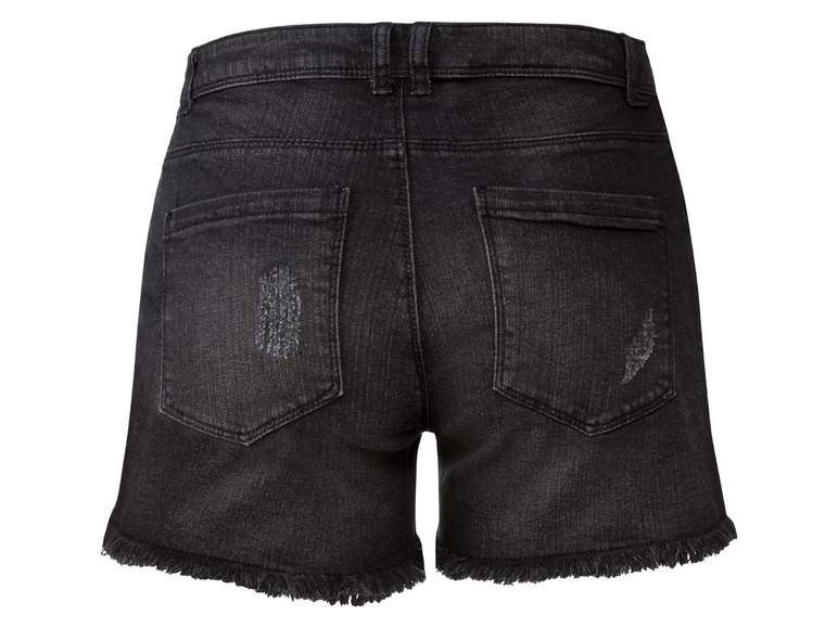 Aller en mode plein écran esmara® Short en jean pour femmes, coton et élasthanne, fermeture éclair YKK - Photo 11