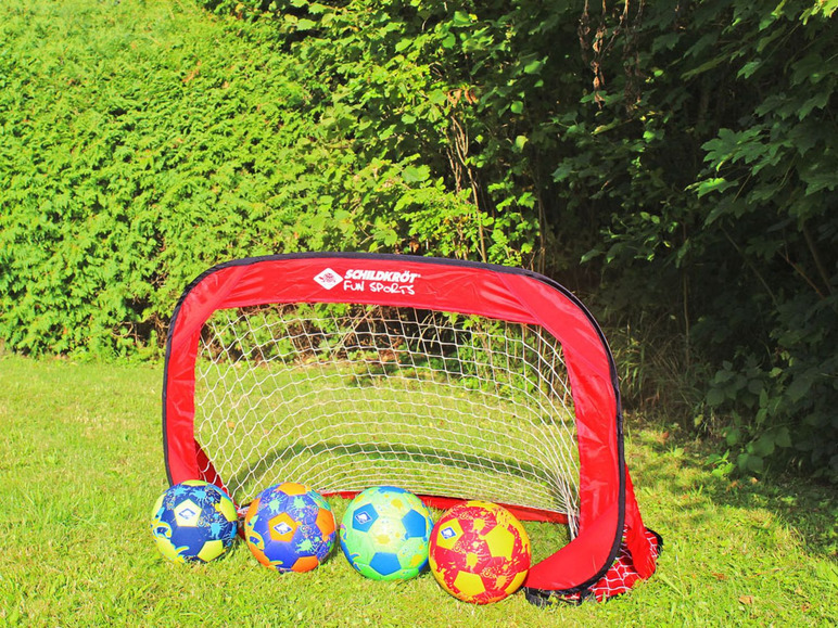 Ga naar volledige schermweergave: Schildkröt Set van 2 pop-up voetbaldoelen - afbeelding 4