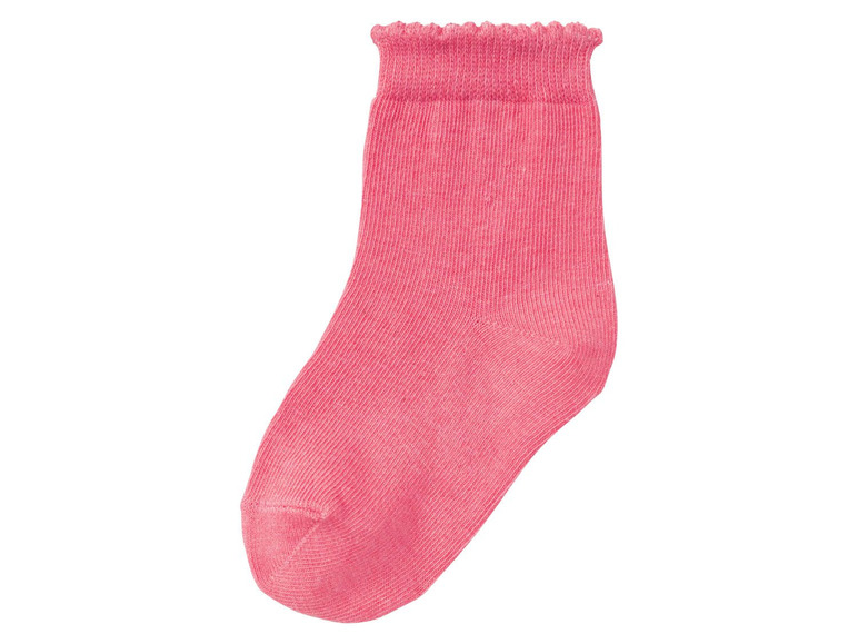 Ga naar volledige schermweergave: lupilu® Sokken voor meisjes, set van 7 paar, katoen, polyamide en elastaan - afbeelding 5