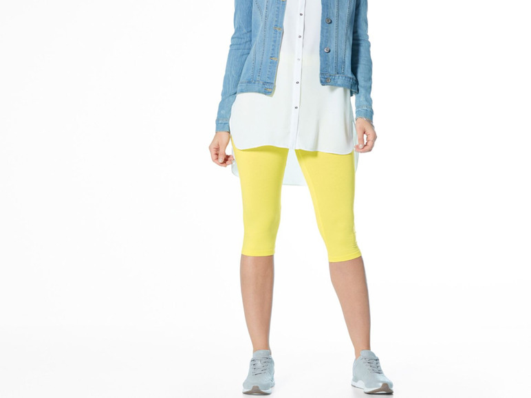 Ga naar volledige schermweergave: esmara® Caprileggings voor dames, katoen en elastaan - afbeelding 6