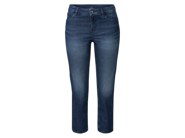 Ga naar volledige schermweergave: esmara® Capri-jeans voor dames, skinny fit, biokatoen en elastaan - afbeelding 6