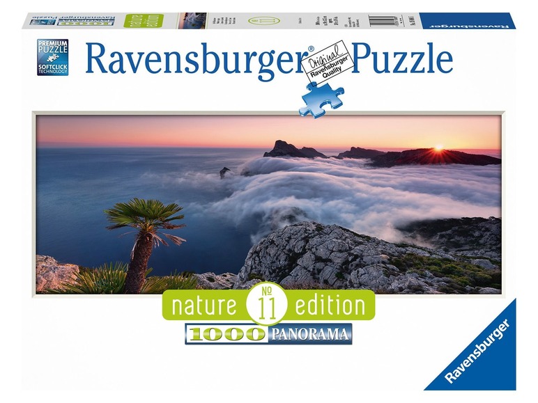 Aller en mode plein écran Ravensburger Puzzle - Panorama d’un lac de nuages - Photo 1