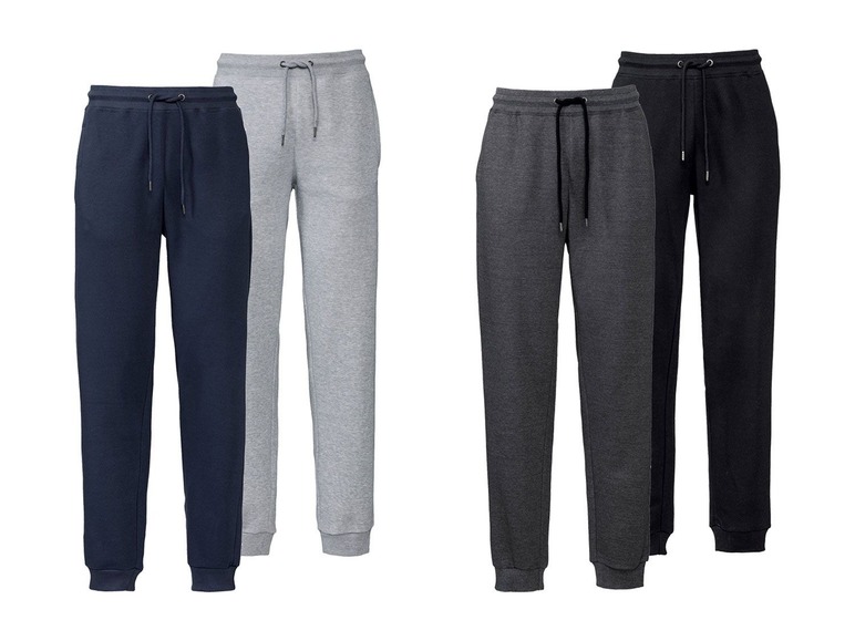 Ga naar volledige schermweergave: LIVERGY® Set van 2 joggingbroeken voor heren - afbeelding 1