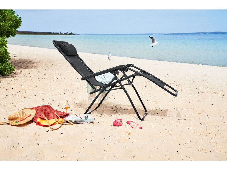 Ga naar volledige schermweergave: FLORABEST® Relaxstoel, opvouwbaar - afbeelding 3