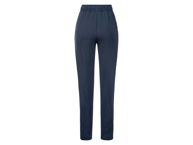 Ga naar volledige schermweergave: Broek of culotte voor dames, linnen look, polyester - afbeelding 12