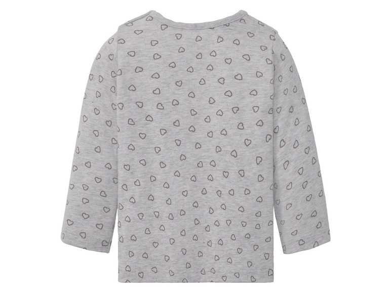 Ga naar volledige schermweergave: lupilu® T-shirt met lange mouwen voor baby's, set van 2, 50/56 - 86/92 - afbeelding 4