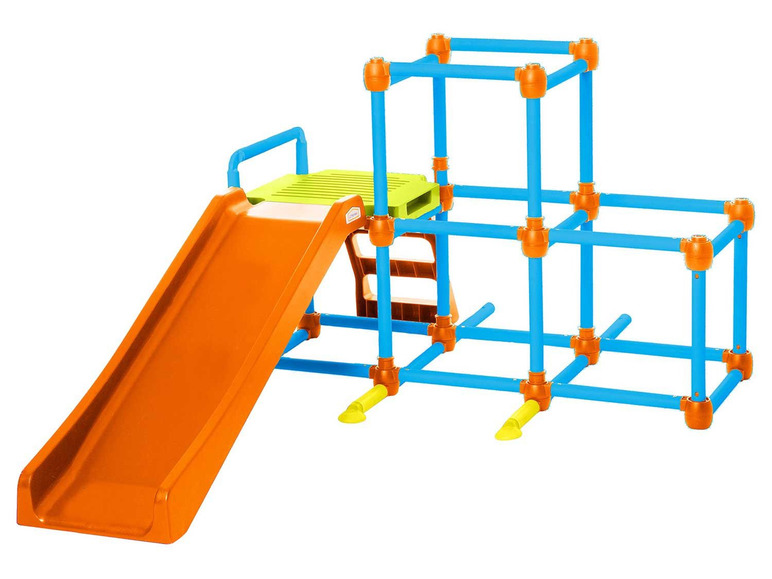 Ga naar volledige schermweergave: Lil Monkey Klimrek Climb 'n' slide Olympus, met glijbaan - afbeelding 1