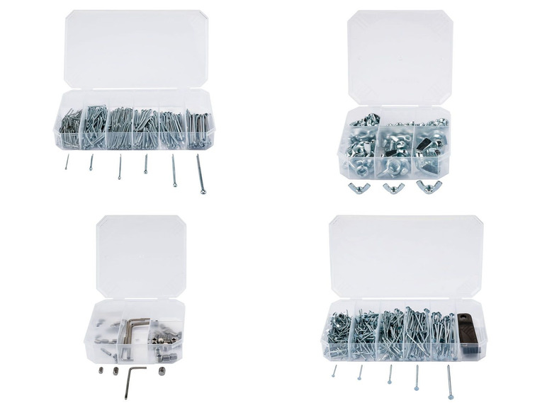 Ga naar volledige schermweergave: PARKSIDE® Schroeven-, moeren-, splitpennen- of nagelset - afbeelding 1