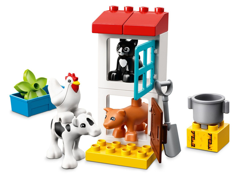 Ga naar volledige schermweergave: LEGO® DUPLO® Boerderijdieren (10870) - afbeelding 4