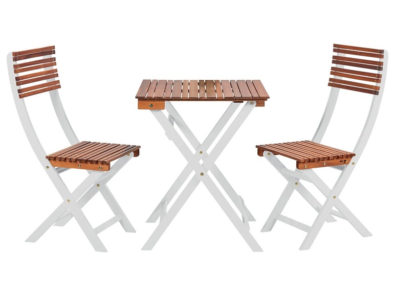 Aller en mode plein écran FLORABEST® Set de meubles de balcon en acacia - Photo 1
