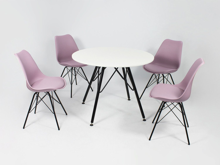 Aller en mode plein écran Homexperts Chaise de salle à manger, set de 2 - Photo 2