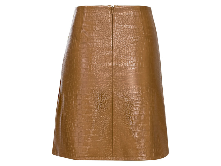 Ga naar volledige schermweergave: esmara® Rok in lederlook met hoge taille - afbeelding 4