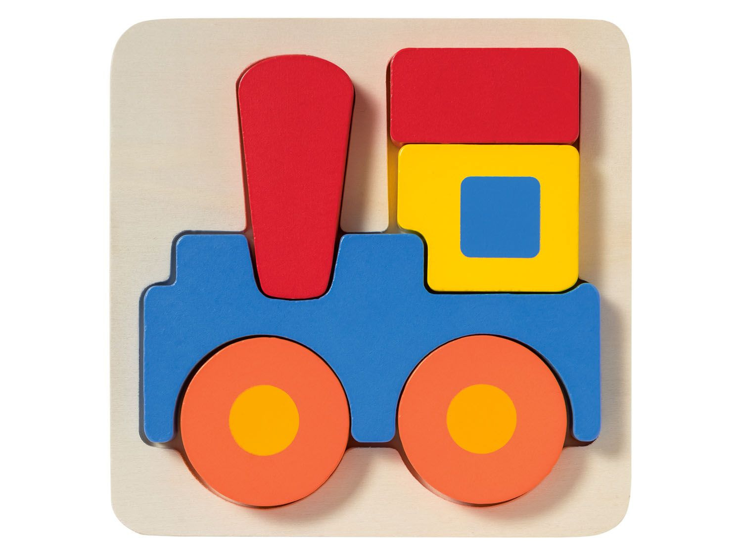 Playtive Puzzle d'encastrement en bois