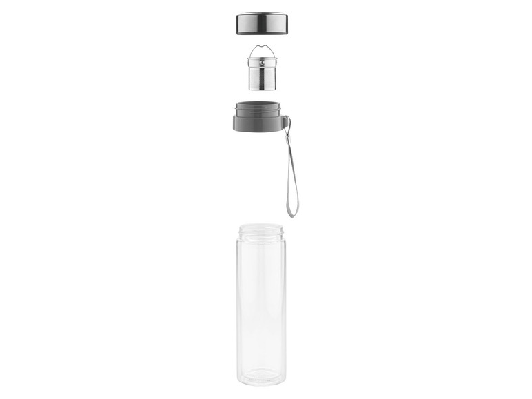 Ga naar volledige schermweergave: ERNESTO® Drinkfles met citruspers of met infuser - afbeelding 8