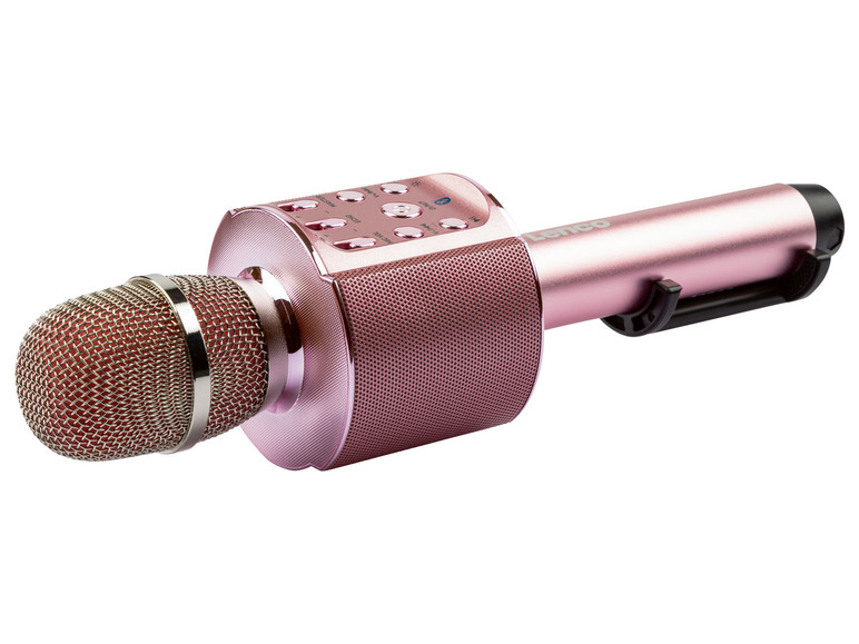 Ga naar volledige schermweergave: Lenco Karaoke Bluetooth-microfoon met luidspreker en verlichting - afbeelding 13